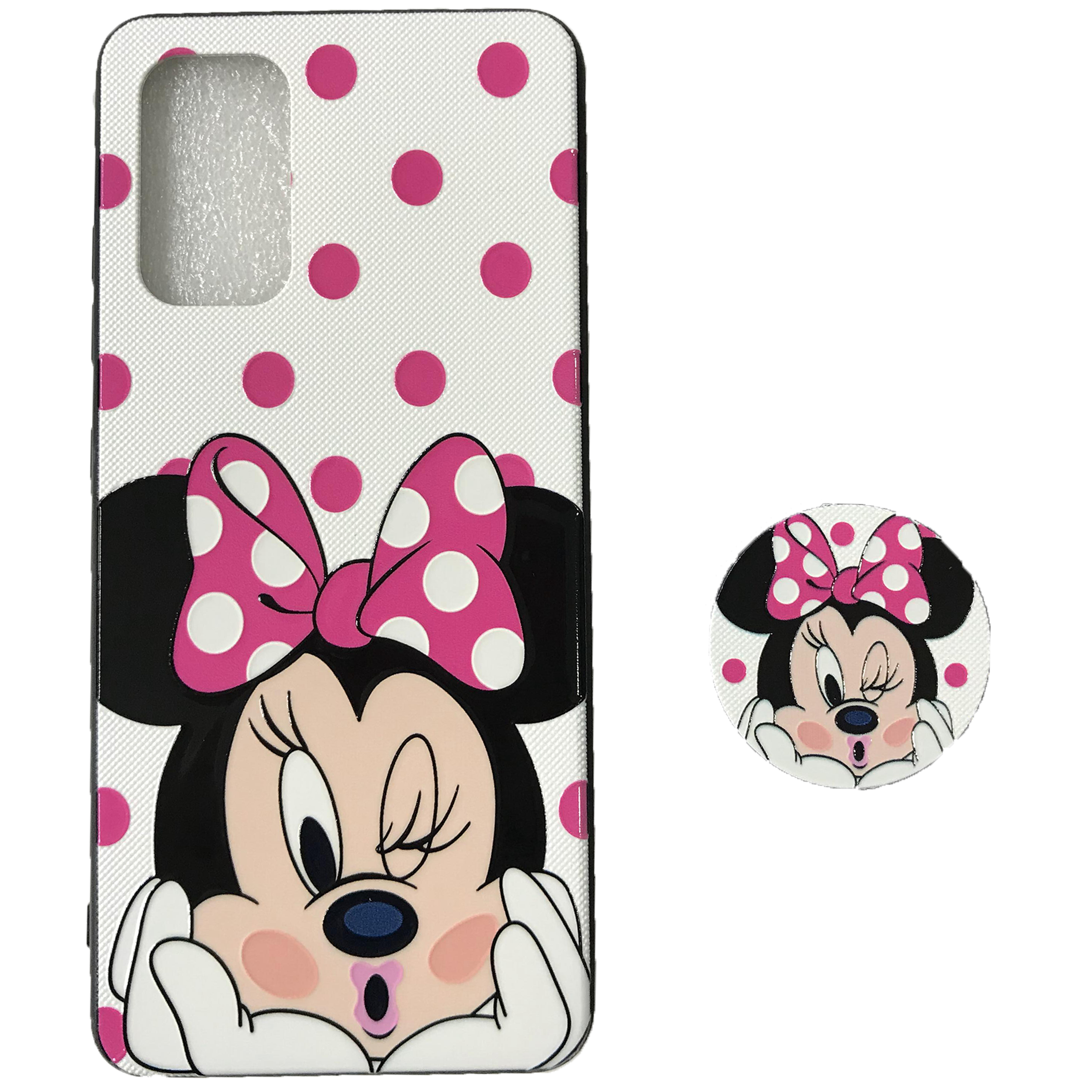 کاور مدل TD-A32 مناسب برای گوشی موبایل سامسونگ Galaxy A32 4G به همراه پایه نگهدارنده