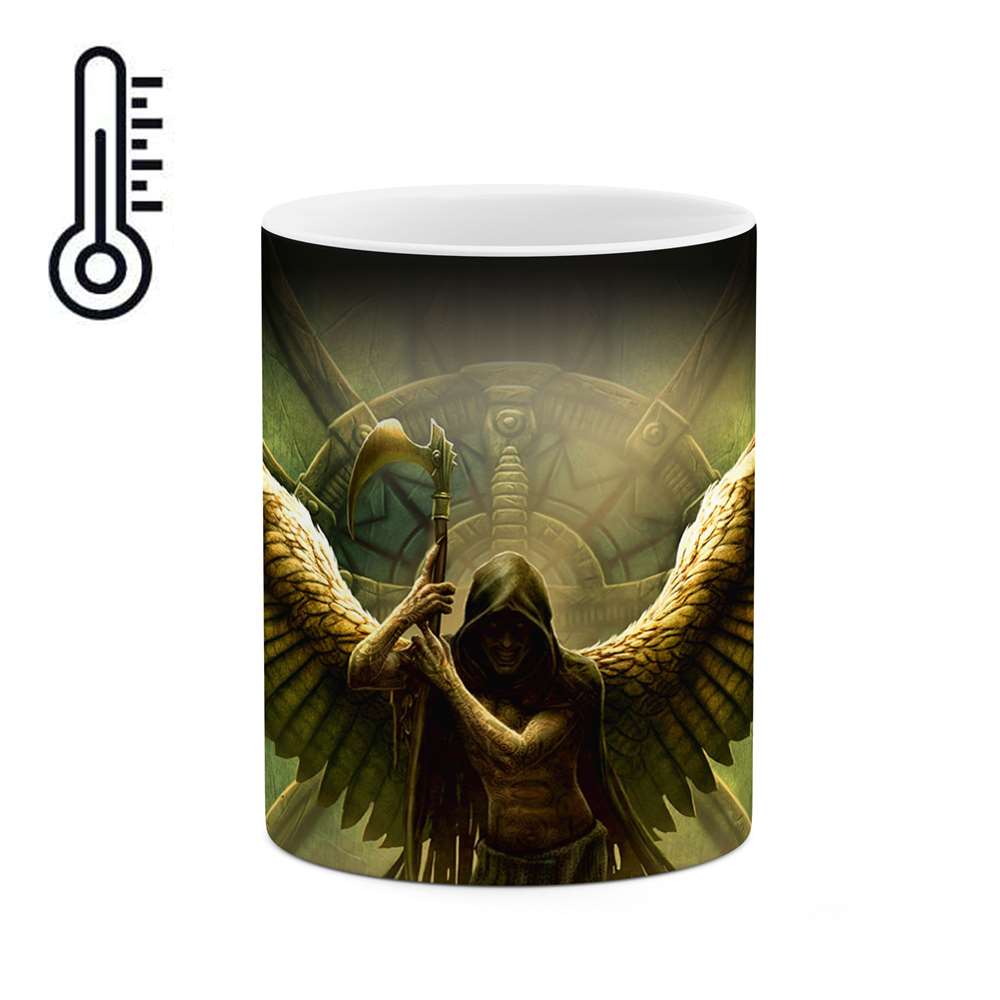 ماگ حرارتی کاکتی طرح نقاشی مدل mgh13872