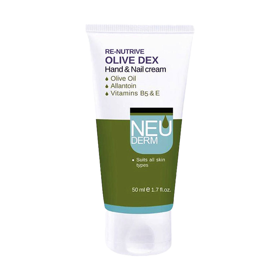 کرم دست و ناخن نئودرم مدل Olive Dex حجم 50 میلی لیتر