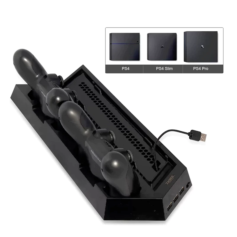پایه نگهدارنده ، خنک کننده و شارژ PS4 دابی مدل TP4-023B