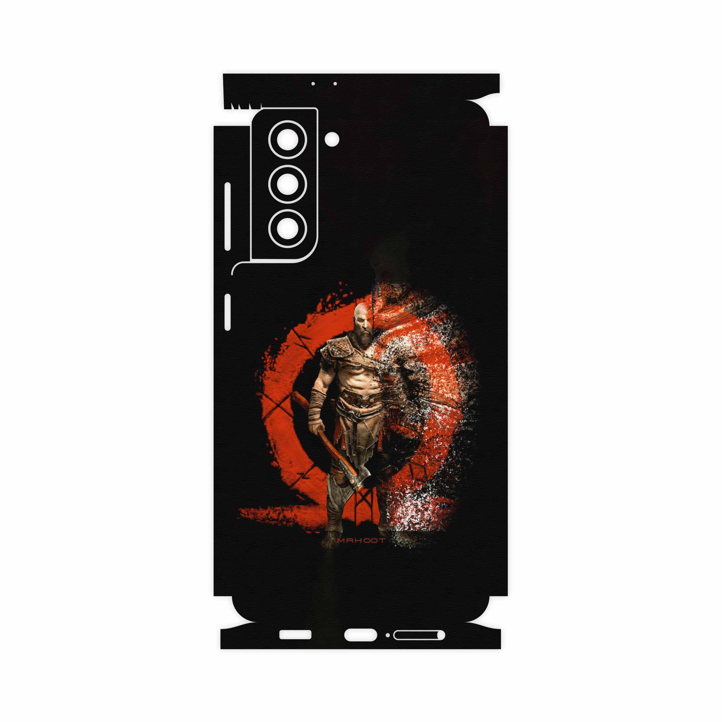 برچسب پوششی ماهوت مدل God-Of-War-Game-FullSkin مناسب برای گوشی موبایل سامسونگ Galaxy S21 5G