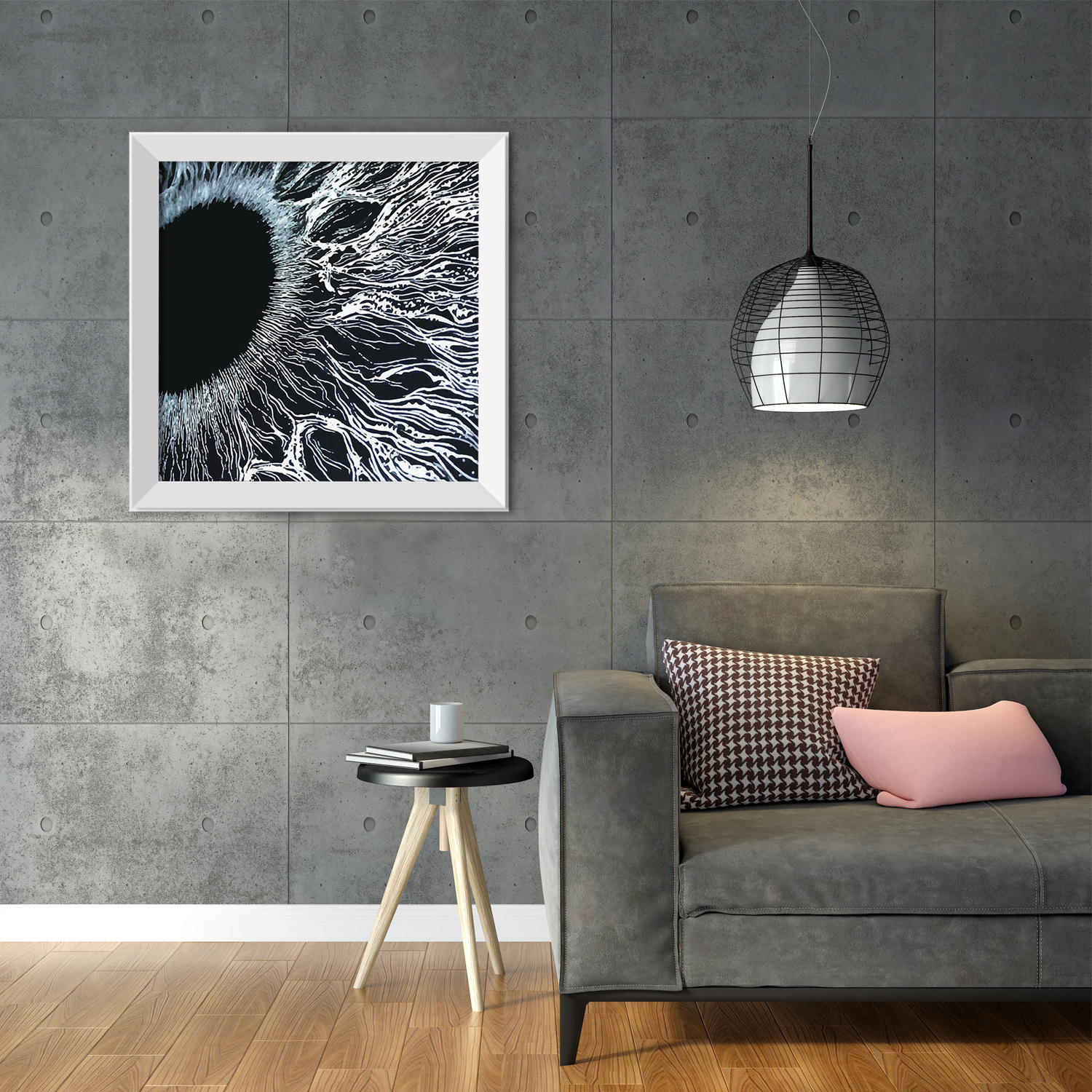 تابلو مدل قرنیه چشم کد TM80