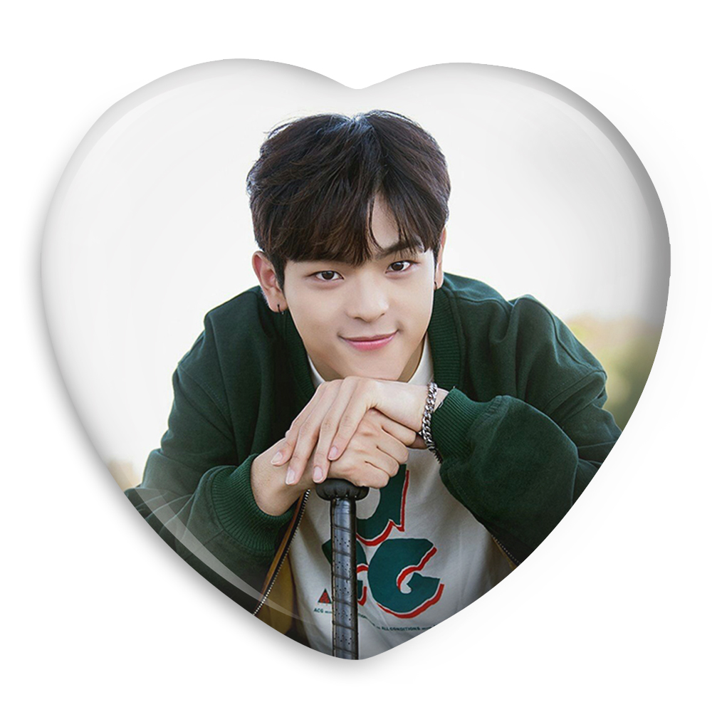 پیکسل خندالو طرح ووجین گروه استری کیدز Stray Kids مدل قلبی کد 11855