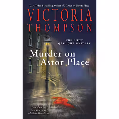 کتاب Murder on Astor Place اثر Victoria Thompson انتشارات Berkley