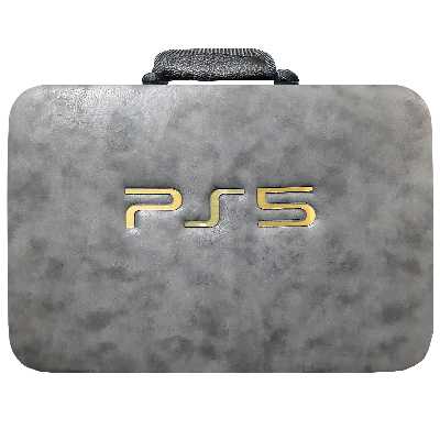 کیف حمل کنسول پلی استیشن 5 مدل چرم طرحدار
