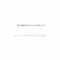 خرید و دانلود نسخه کامل کتاب MySQL Manual