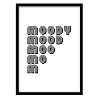 قیمت و خرید تابلو دکوراتیو مدل تایپوگرافی کد 0410