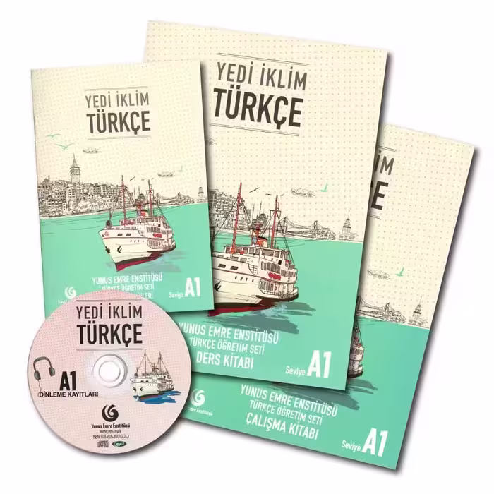 کتاب Yedi Iklim türkçe A1 اثر Ibrahim Gultekin انتشارات Yunus Emre