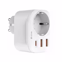 شارژر دیواری سوکت دار Devia Smart Series 2A C PD 20W Auto Power Socket (EU)   ارسال فوری   گارانتی اصلی شرکتی