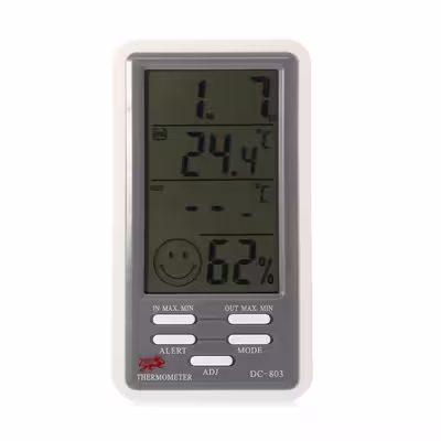 دما سنج و رطوبت سنج مدل DC803