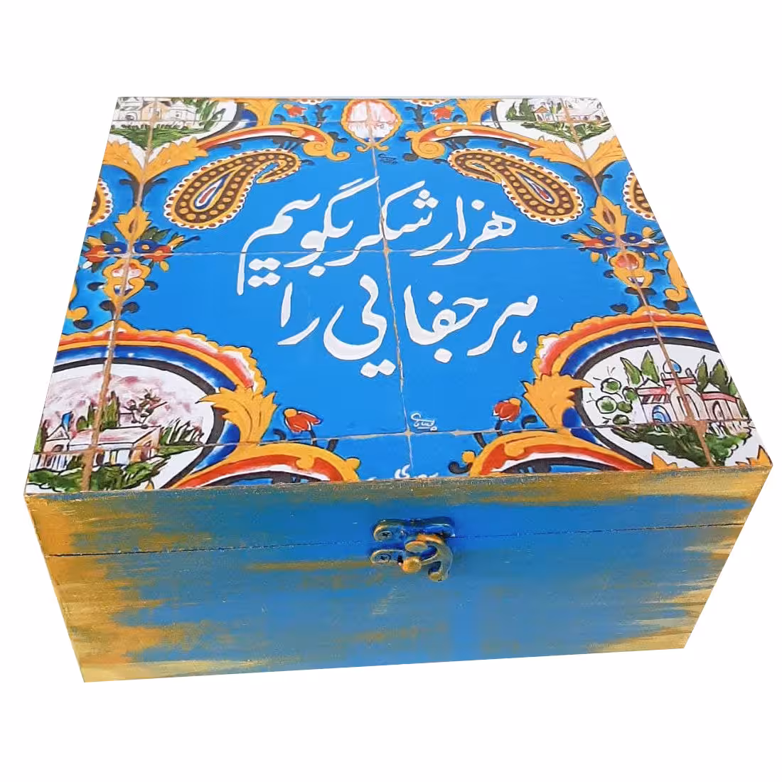 جعبه چای کیسه ای مدل سنتی