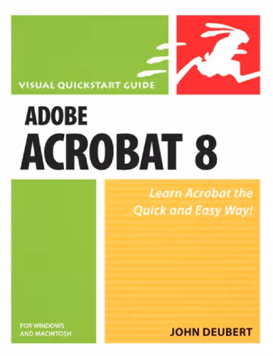 خرید و دانلود نسخه کامل کتاب Adobe Acrobat 8 for Windows and Macintosh