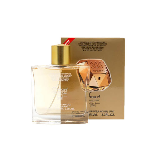 عطر ادکلن زنانه پاکو رابان لیدی میلیون اسمارت کالکشن کد 306 (Paco Rabanne Lady Million) حجم 100 میل