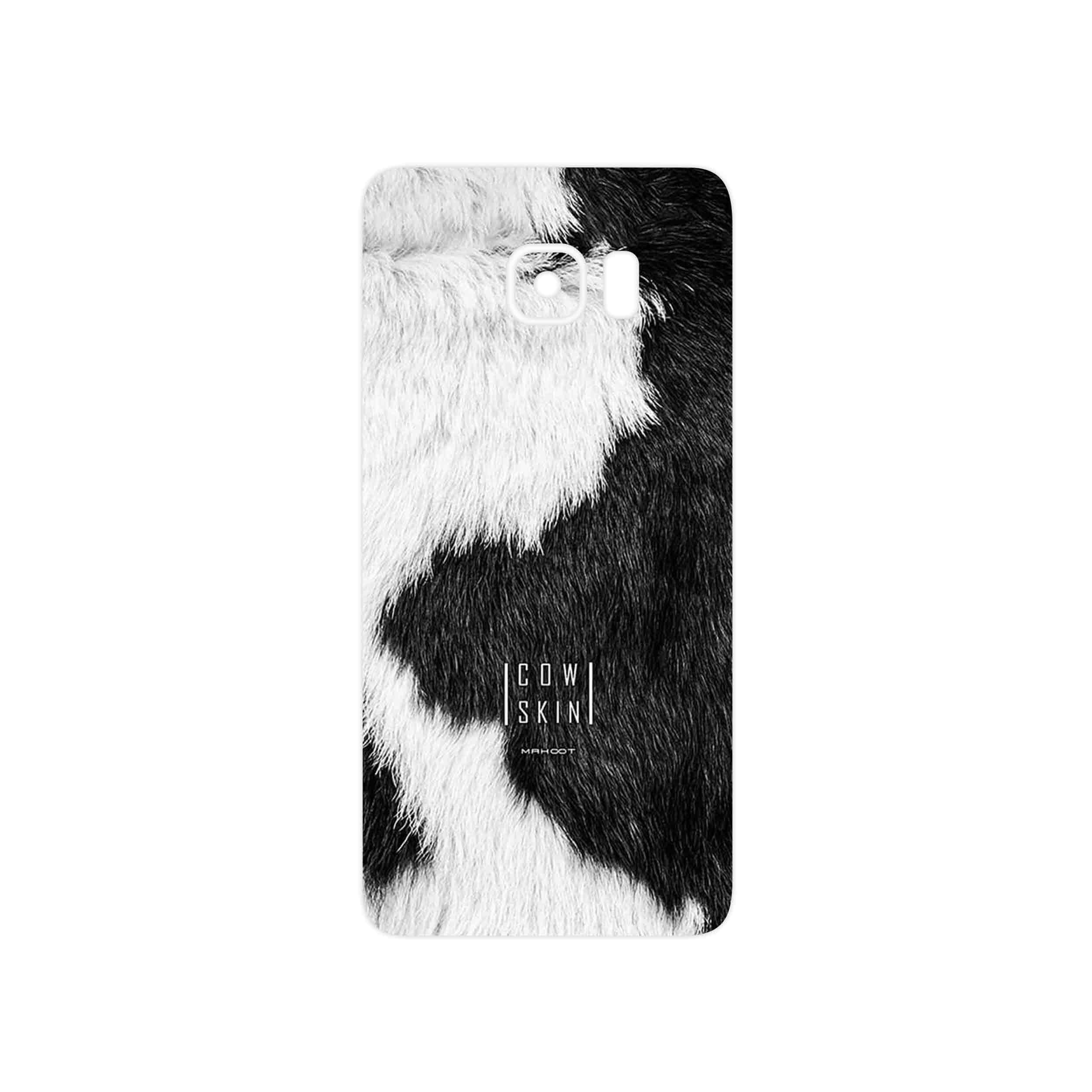 برچسب پوششی ماهوت مدل Cow Skin مناسب برای گوشی موبایل سامسونگ Galaxy S6 Edge