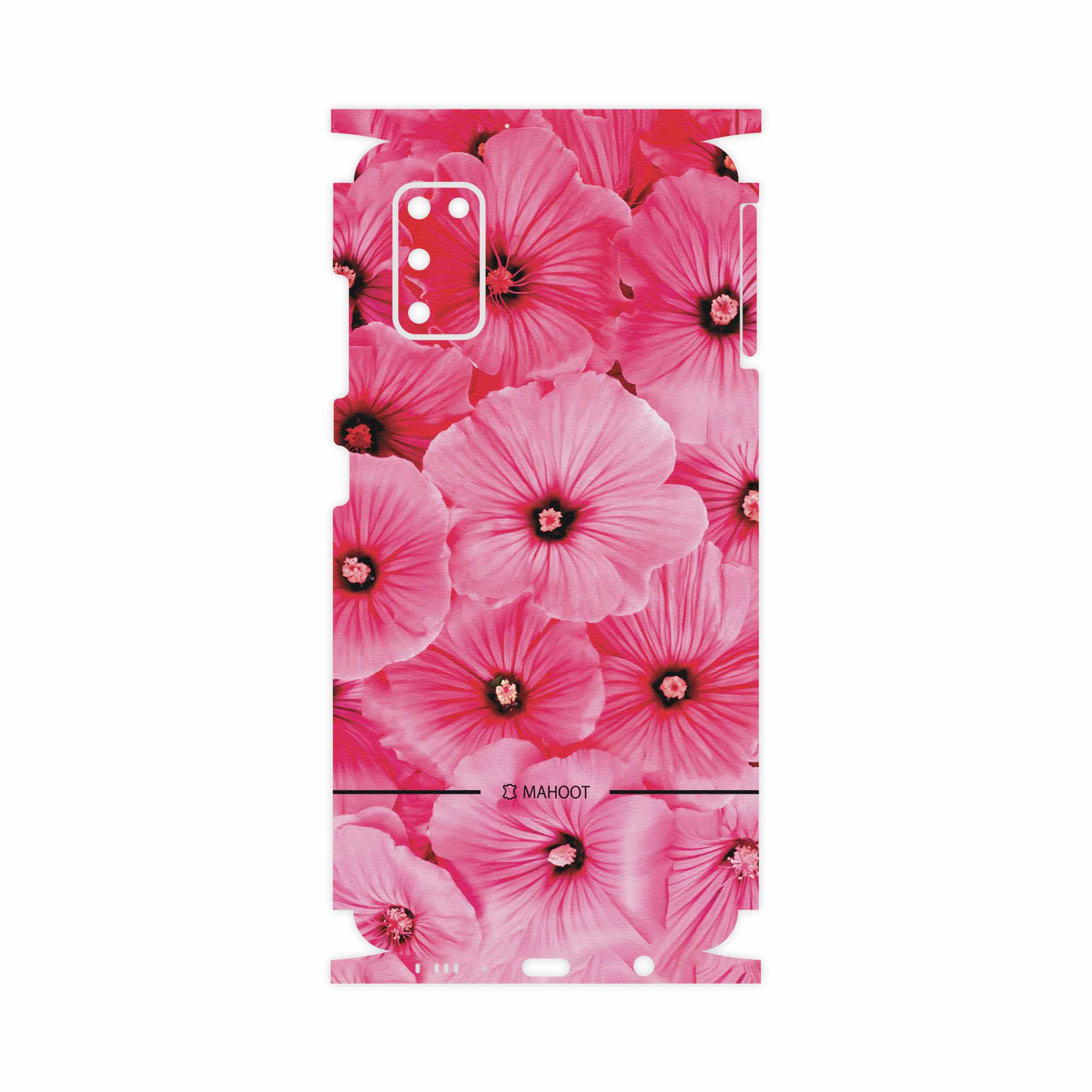 برچسب پوششی ماهوت مدل Pink-Flower-FullSkin مناسب برای گوشی موبایل سامسونگ Galaxy A41