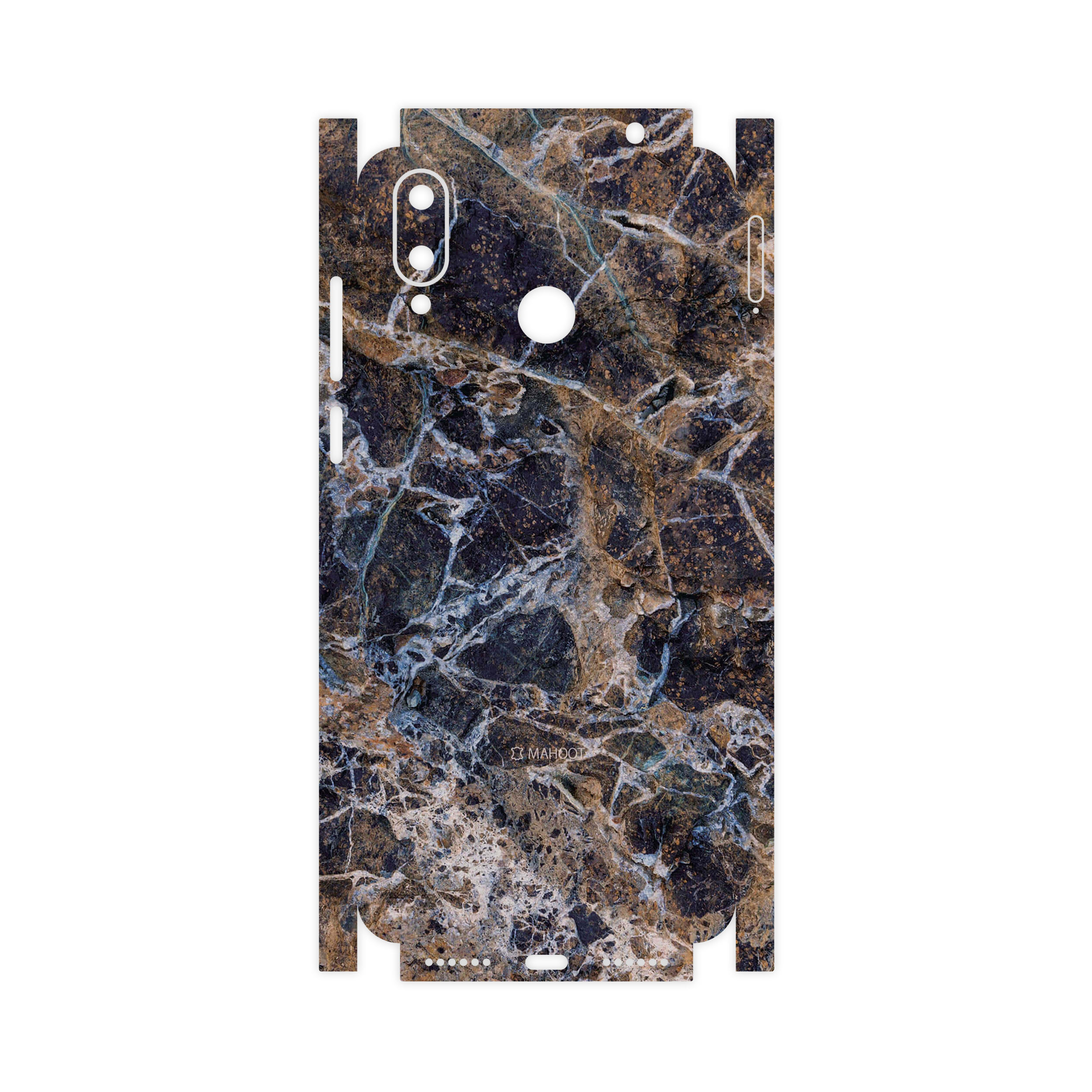 برچسب پوششی ماهوت مدل Earth-White-Marble-FullSkin مناسب برای گوشی موبایل جی پلاس Q10