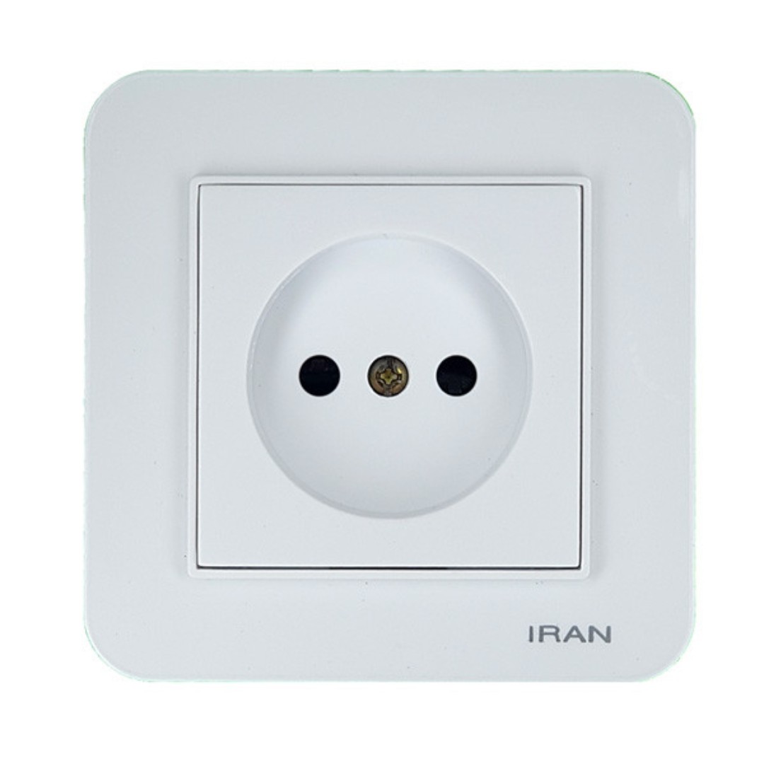 پریز برق ساده ایران الکتریک مدل  ارس