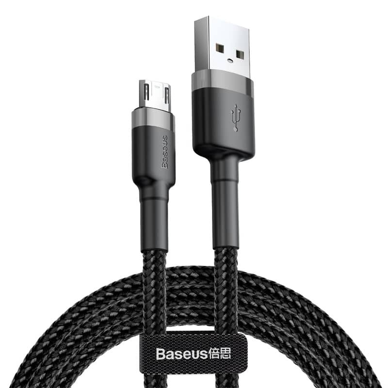کابل 2 متری میکرو یو اس بی بیسوس Baseus CAMKLF-CG1 Cafule USB to microUSB Data Cable 2m