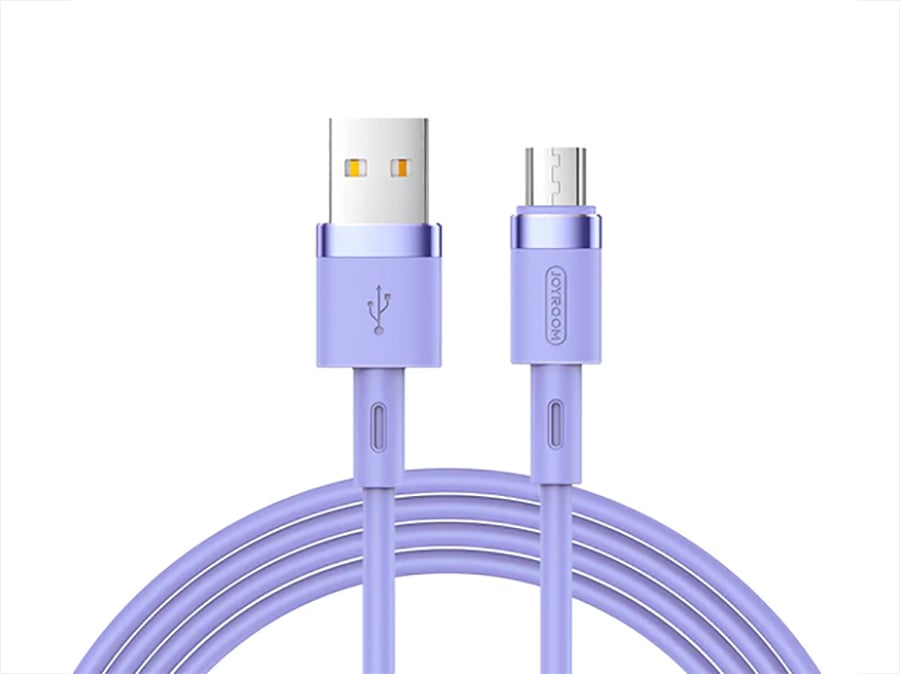 کابل شارژ و انتقال داده میکرو یو اس بی جویروم Joyroom Liquid Silicone Micro USB Data Cable 1.2m S-1224N2