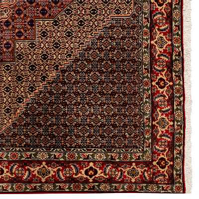 فرش قدیمی دستباف پنج و نیم متری سی پرشیا کد 123218