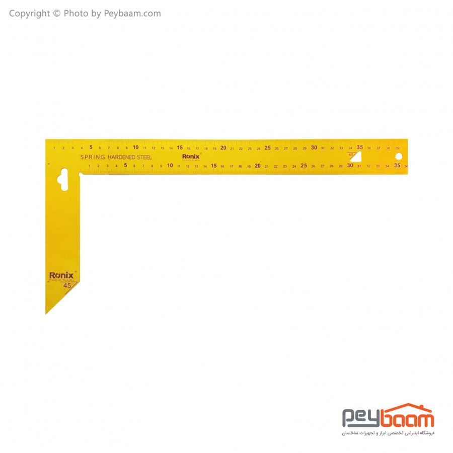 گونیا مهندسی استیل 30 سانتی متری رونیکس مدل RH-9752