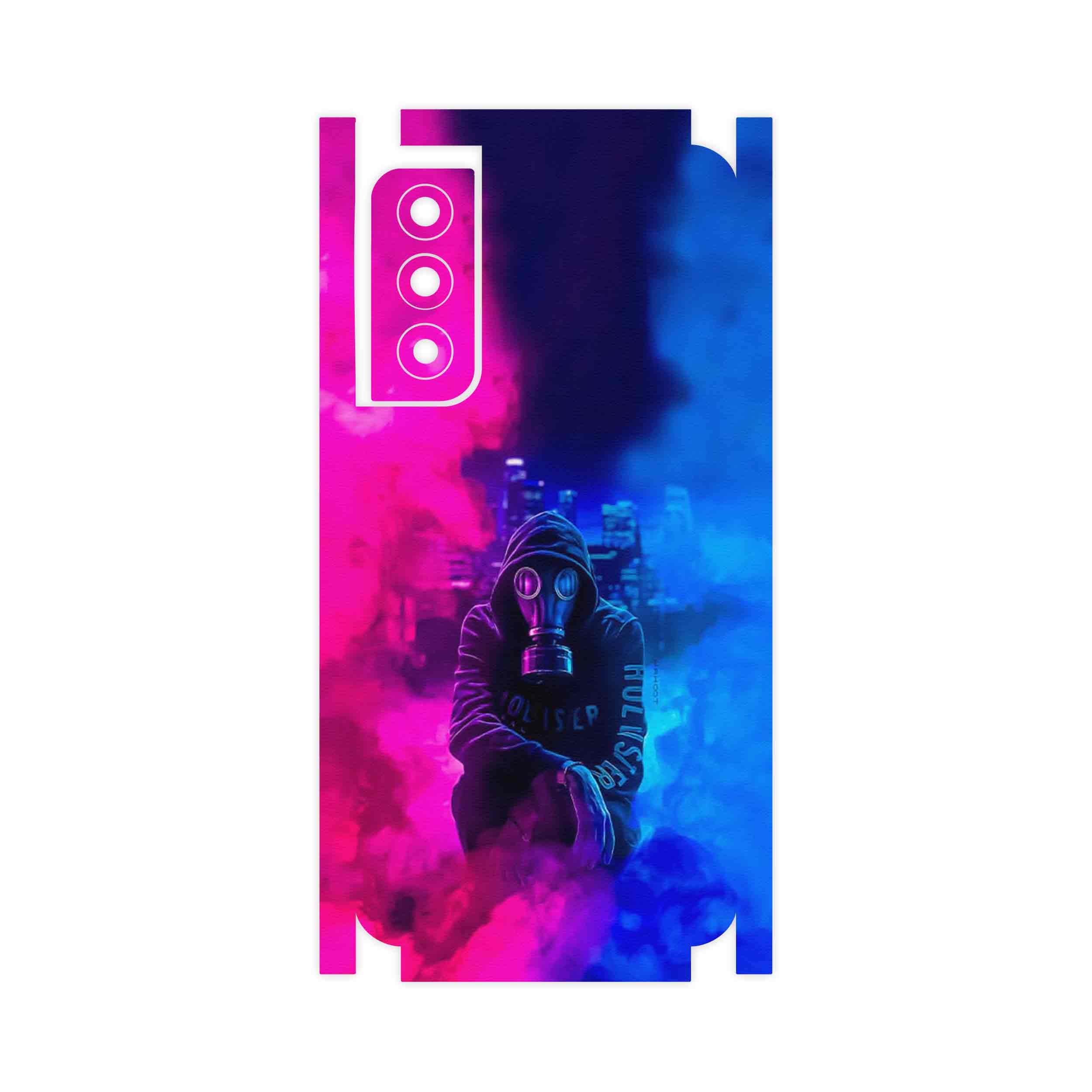 برچسب پوششی ماهوت مدل Smoke Rainbow Digital Art 2-FullSkin مناسب برای گوشی موبایل سامسونگ Galaxy S21 FE 5G