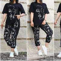 ست لانگ با شلوار