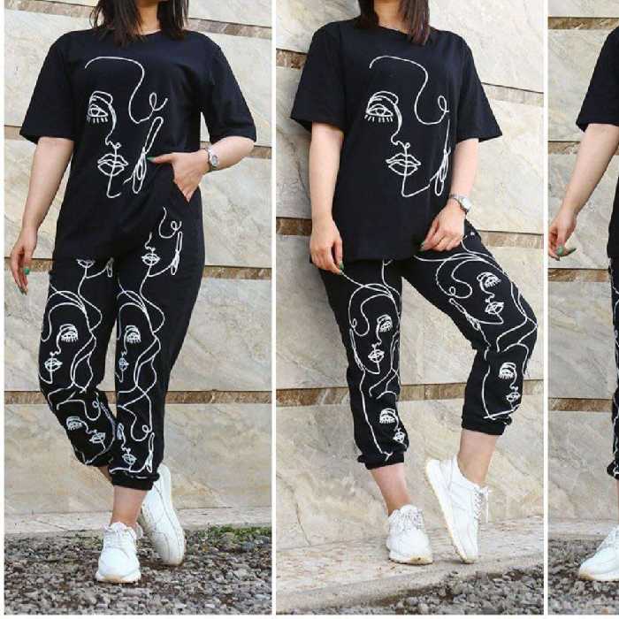 ست لانگ با شلوار