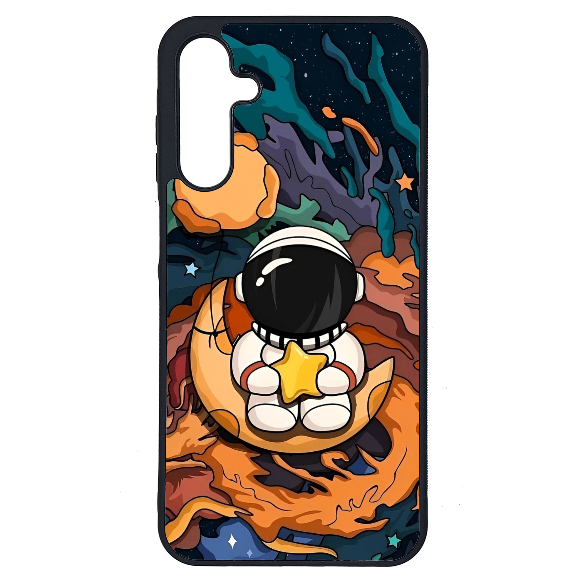 کاور طرح فضانورد کد G-223 مناسب برای گوشی موبایل سامسونگ Galaxy A15 4G / A15 5G | دیجی قاب دونی