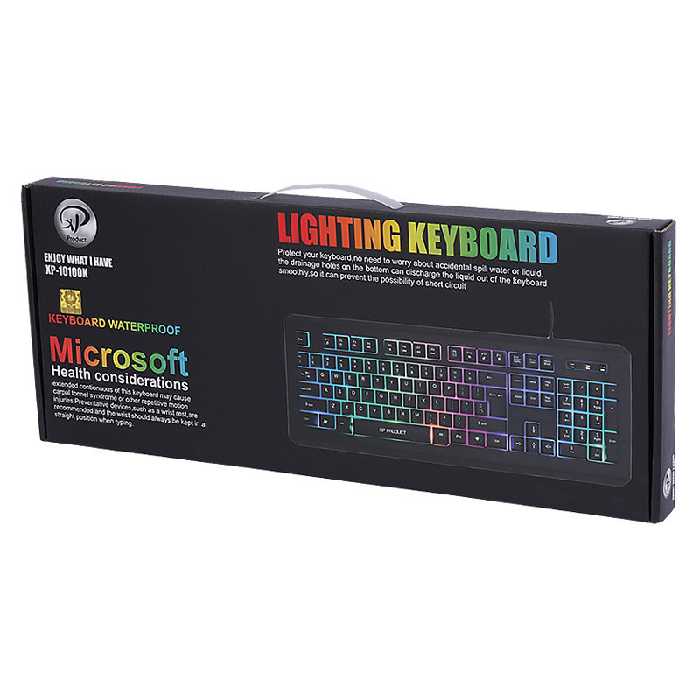 کیبورد ایکس پی پروداکت مدل 10100K RGB