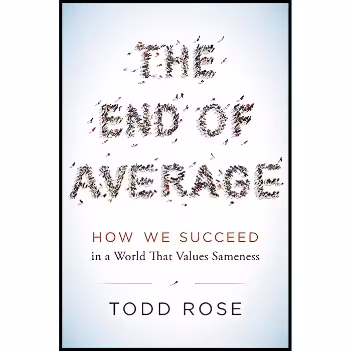 کتاب The End of Average اثر Todd Rose انتشارات HarperOne