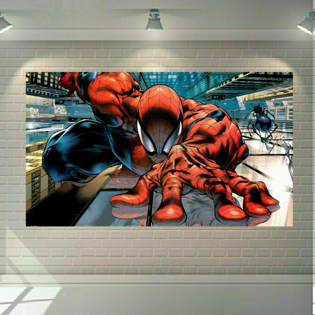 تابلو بوم طرح اسپایدرمن - spiderman مدل SDB203