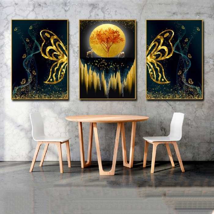 تابلو دکوراتیو 3تیکه کد 066