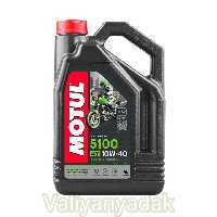 روغن موتورسیکلت موتول مدل MOTUL 5100 API 10W40 چهار لیتری