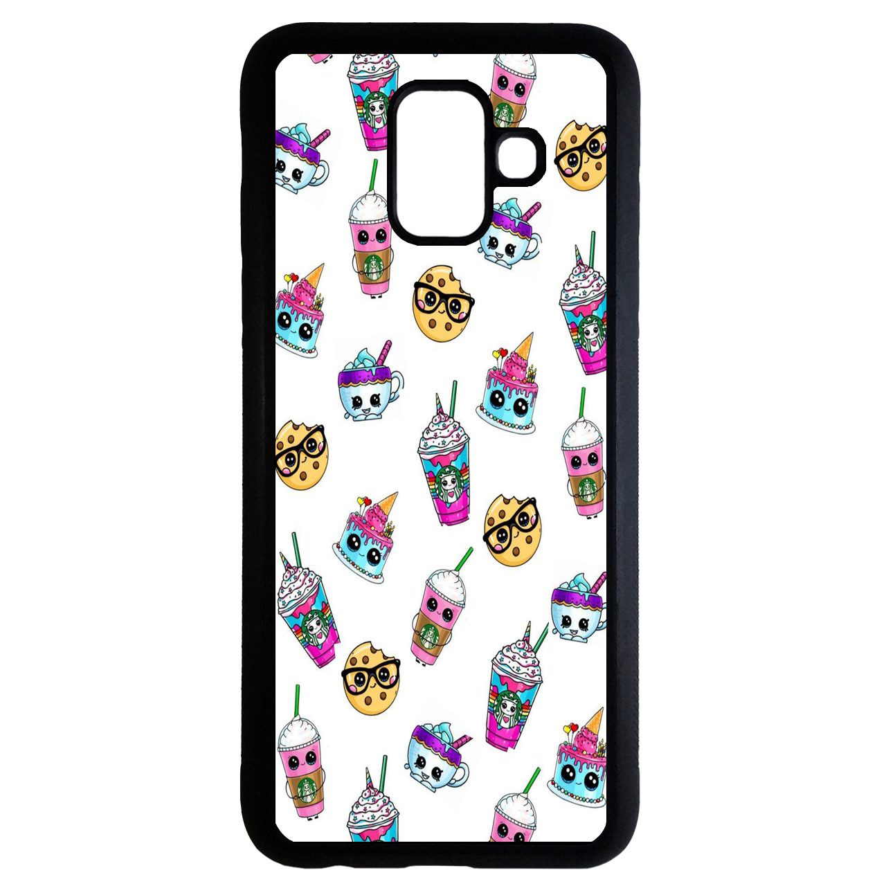 کاور طرح خوراکی ها کد 9511 مناسب برای گوشی موبایل سامسونگ Galaxy a8 plus 2018