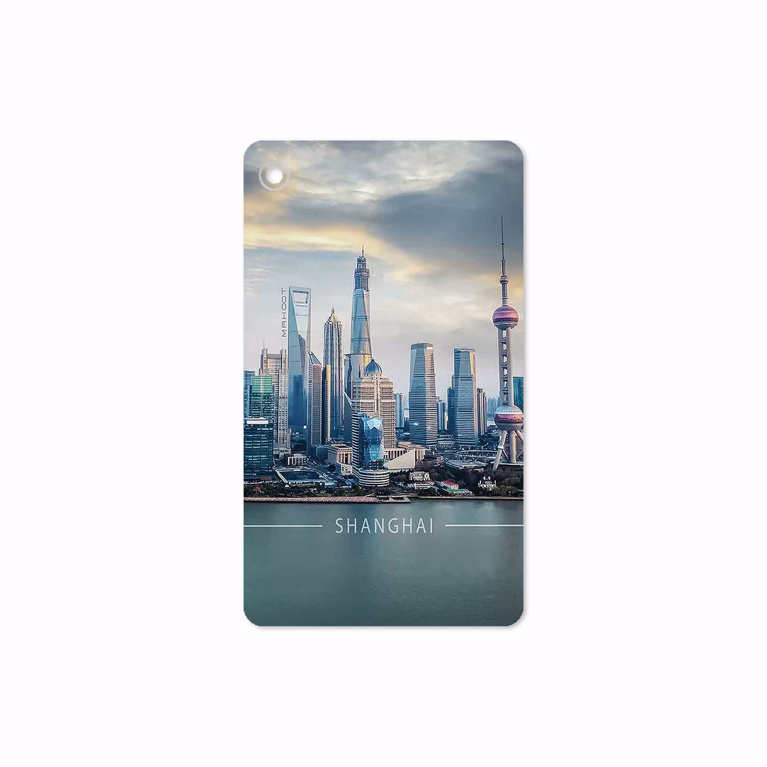 برچسب پوششی ماهوت مدل Shanghai City مناسب برای تبلت لنوو Tab M7 2019