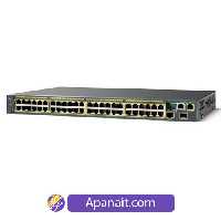 سوئیچ شبکه سیسکو 48 پورت WS-C2960S-48TS-S