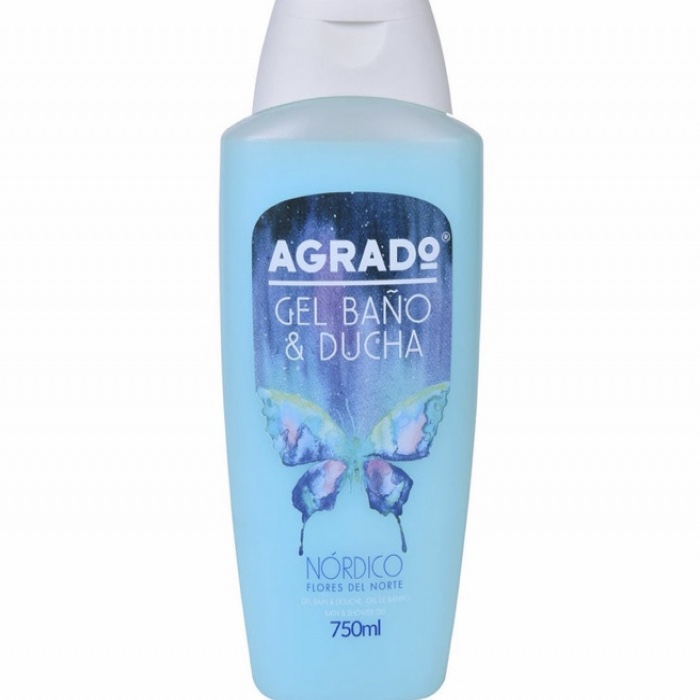 شامپو بدن آگرادو مدل Nordico حجم 750 میلی لیتر