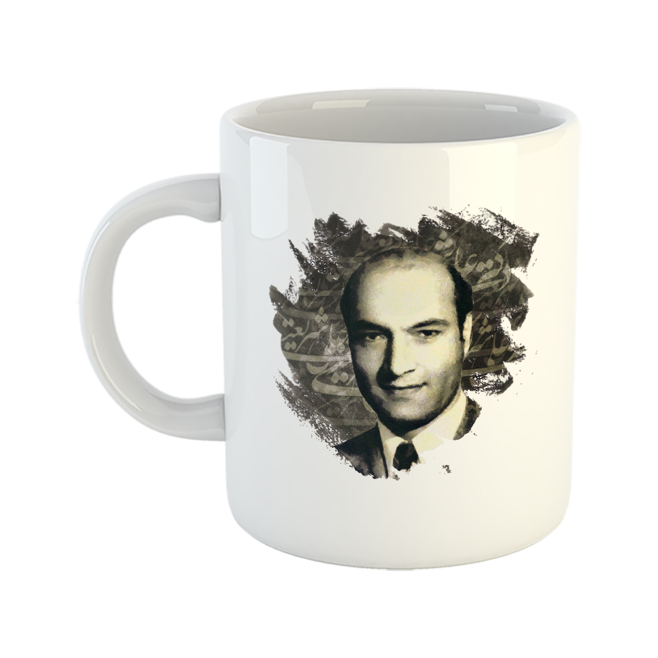 ماگ طرح دکتر علی شریعتی