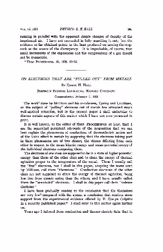 خرید و دانلود نسخه کامل کتاب On Electrons that are ''Pulled Out'' from Metals