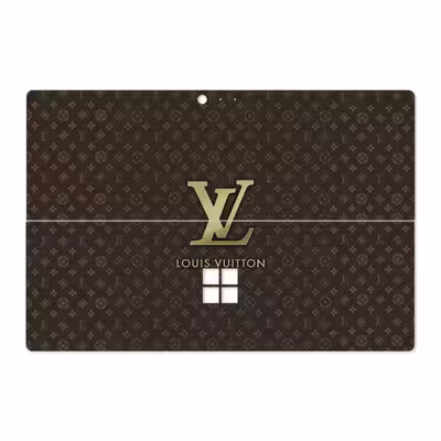 برچسب پوششی ماهوت مدل LOUIS-VUITTON-Logo مناسب برای تبلت مایکروسافت Surface Pro 4 2015