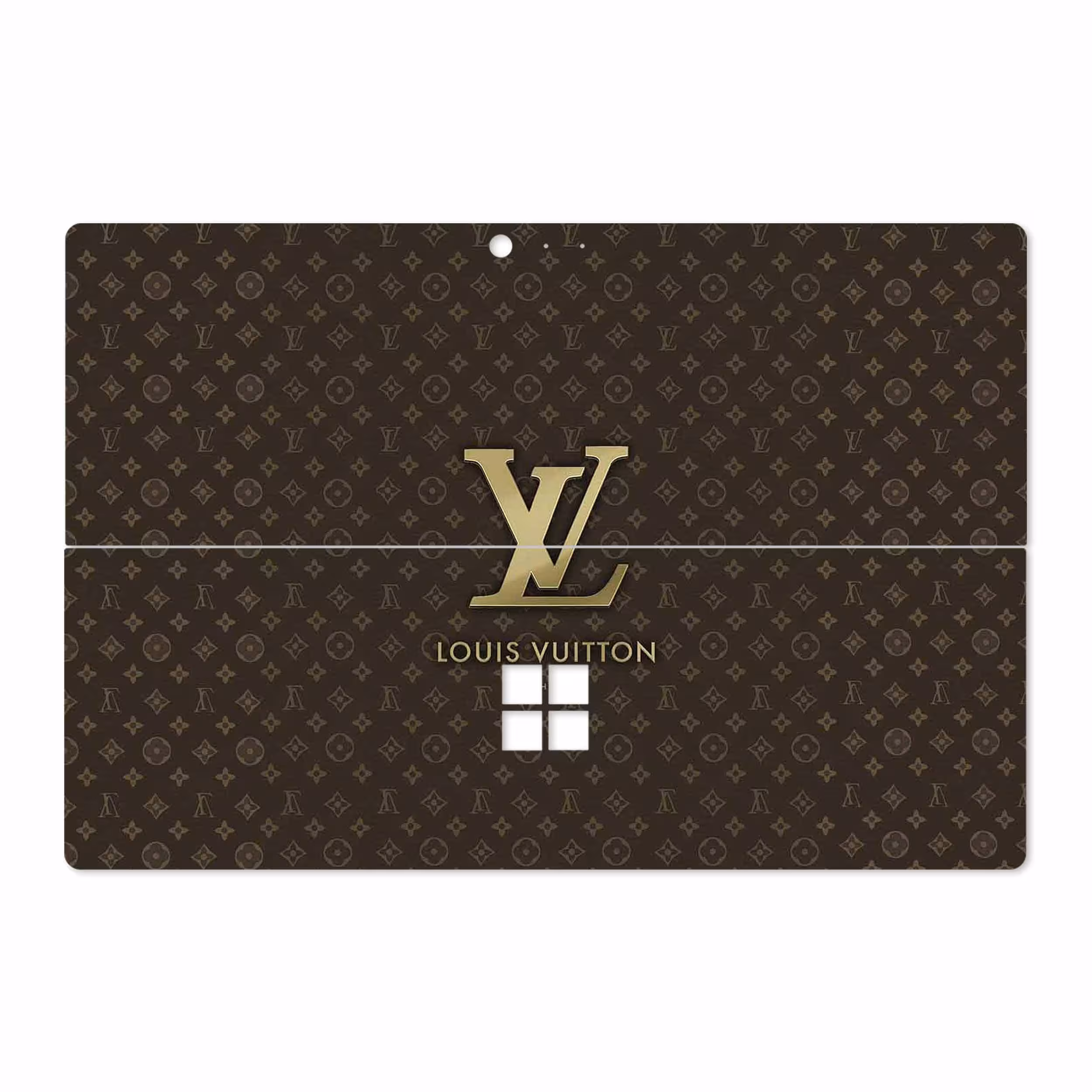 برچسب پوششی ماهوت مدل LOUIS-VUITTON-Logo مناسب برای تبلت مایکروسافت Surface Pro 4 2015