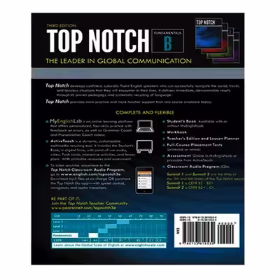 کتاب Top Notch Fundamentals B اثر Joan Saslow And Allen Ascher انتشارات الوندپویان