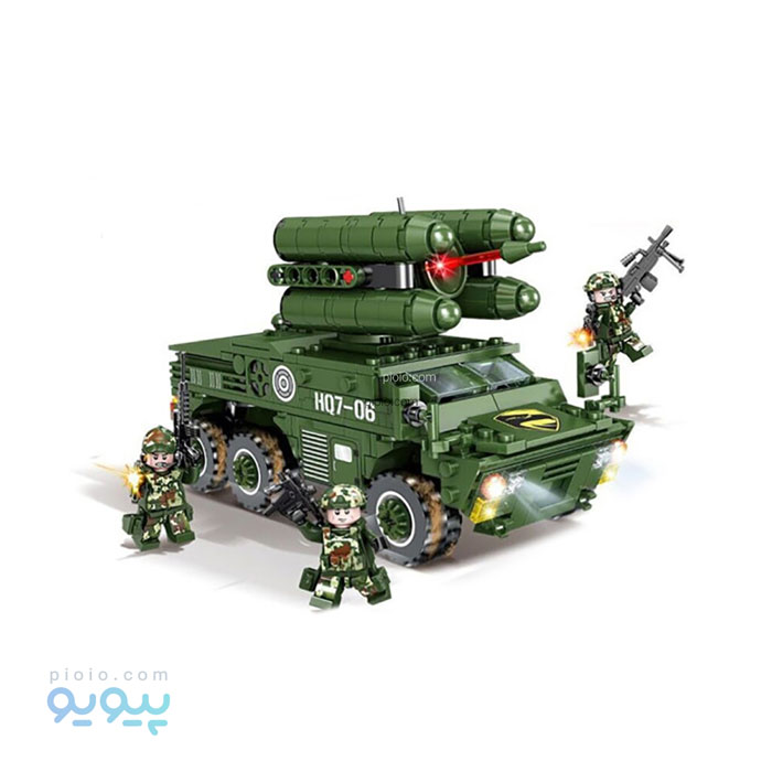 لگو ماشین جنگی مدل KY84075 تک و عمده