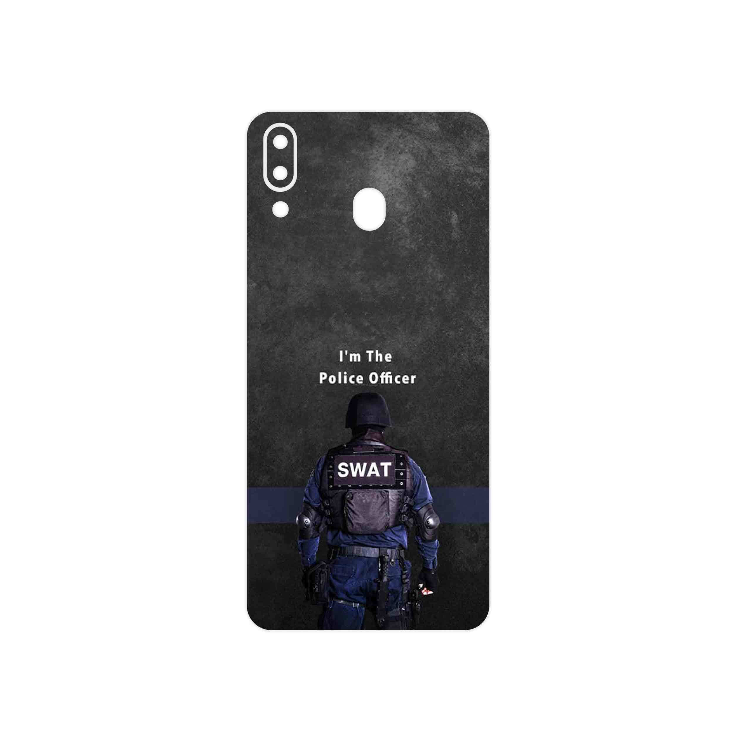 برچسب پوششی ماهوت مدل Police Officer مناسب برای گوشی موبایل سامسونگ Galaxy M20