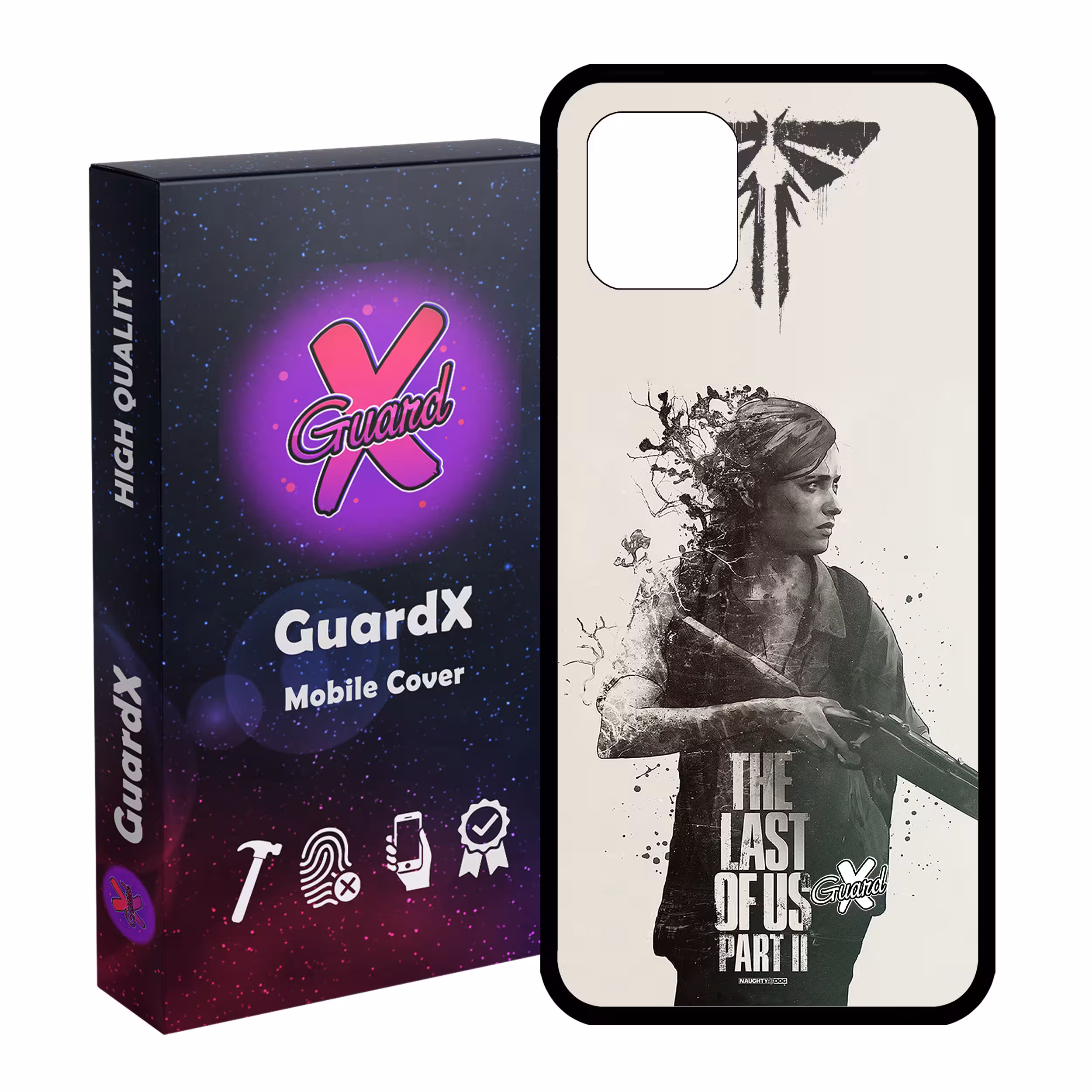 کاور گارد ایکس طرح The Last of Us مدل Glass10199 مناسب برای گوشی موبایل سامسونگ Galaxy Note 10 Lite
