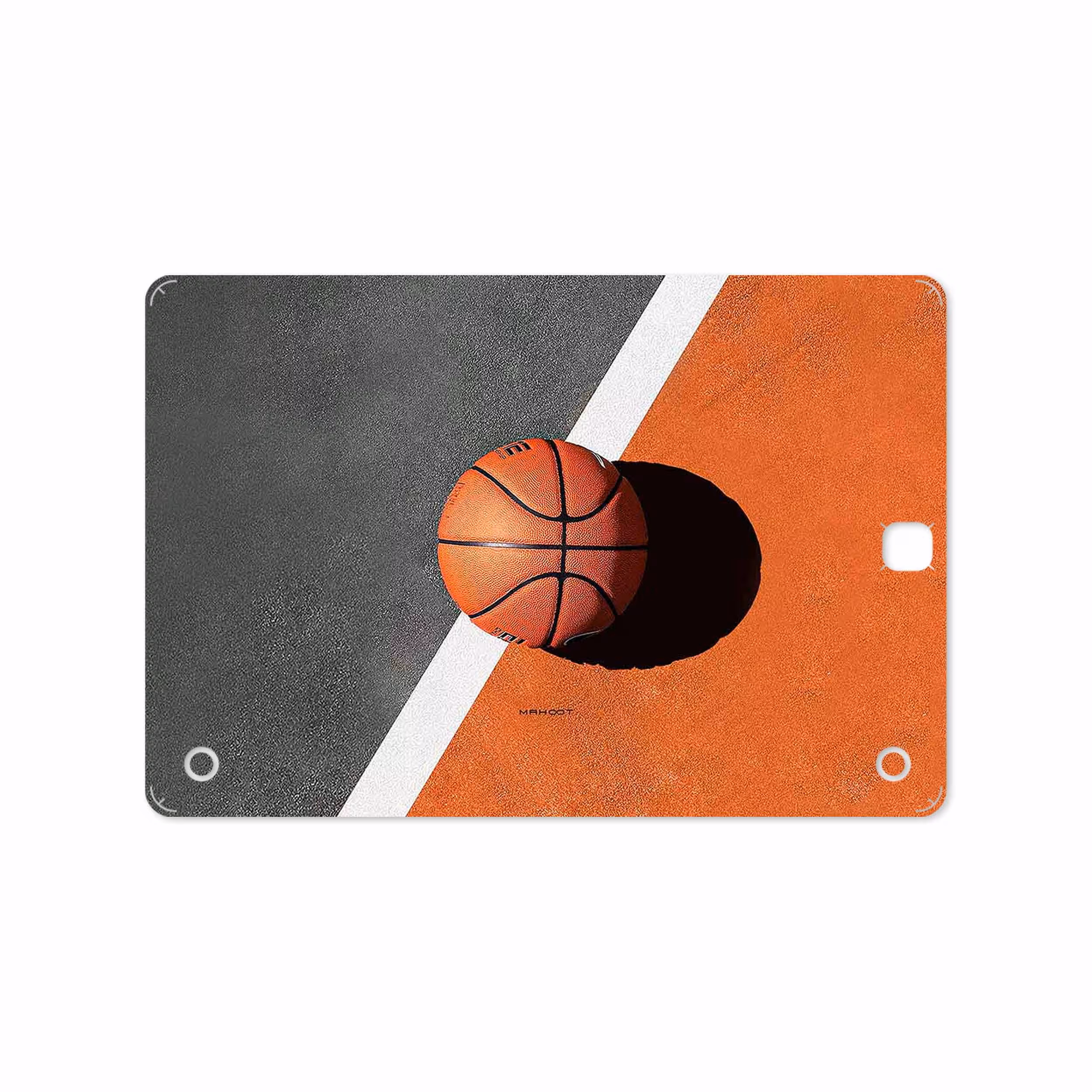 برچسب پوششی ماهوت مدل Basketball مناسب برای تبلت سامسونگ Galaxy Tab A 9.7 2015 T555