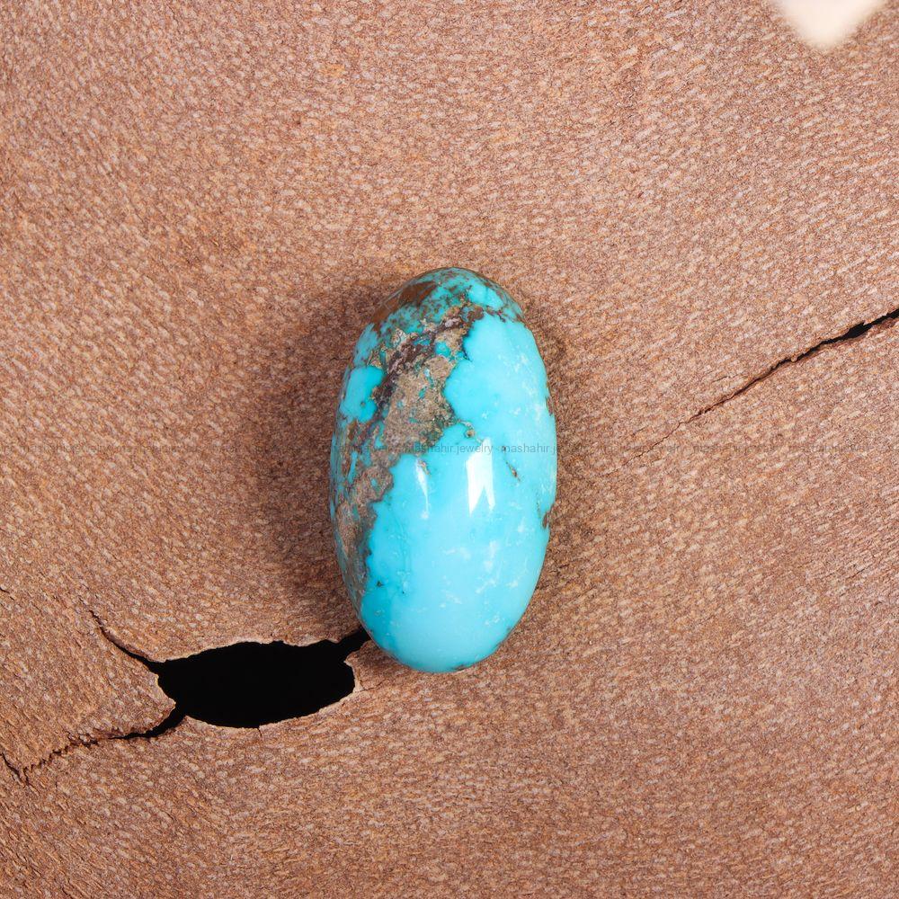 نگین فیروزه شجری کد 11482 - جواهری مشاهیر