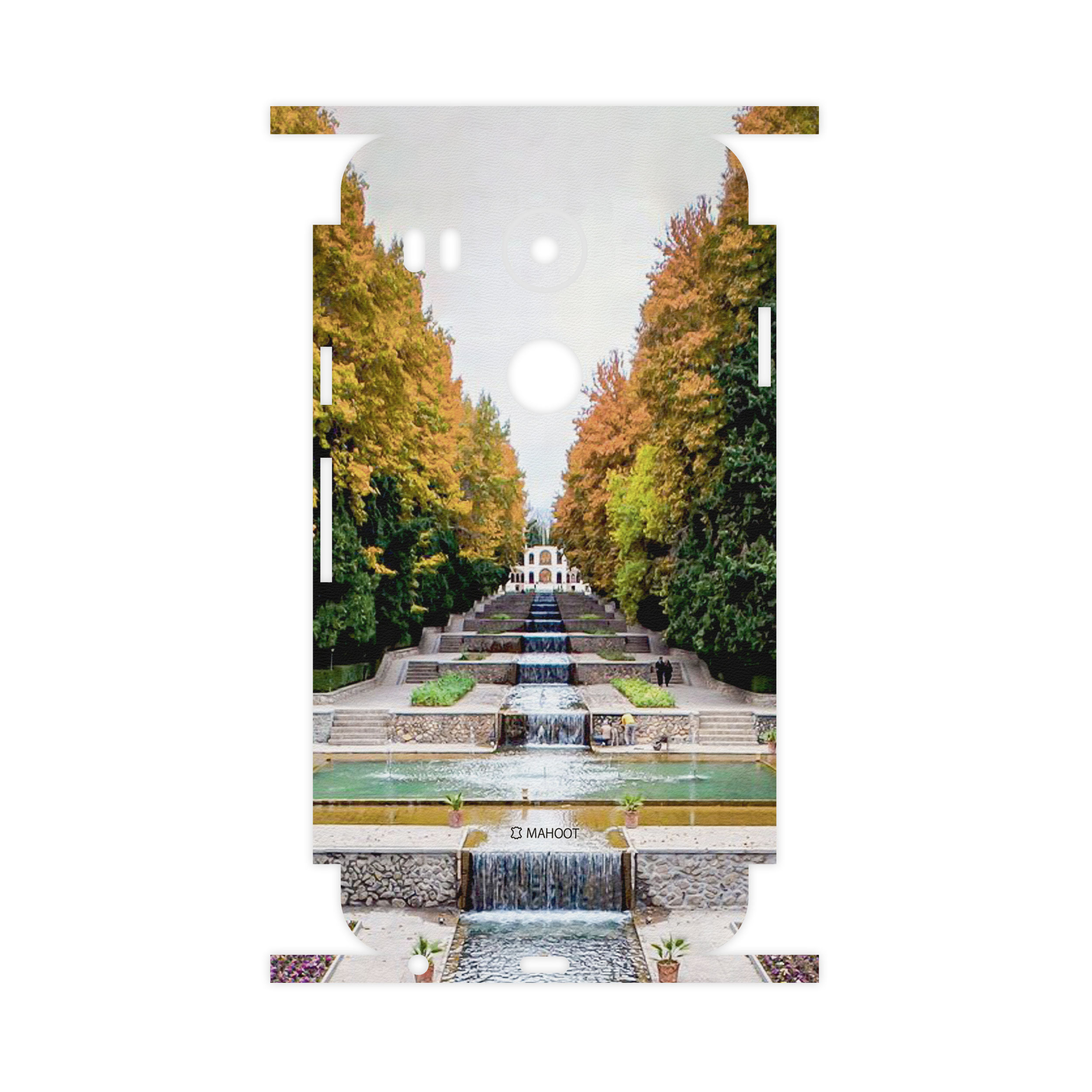برچسب پوششی ماهوت مدل SHAHZADEH-Garden-FullSkin  مناسب برای گوشی موبایل گوگل Nexus 5X