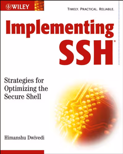 خرید و دانلود نسخه کامل کتاب Implementing SSH Strategies for Optimizing the Secure Shell